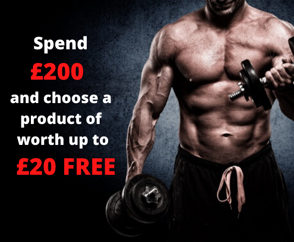 Spend £200 or £300 and choose a Product of worth up to £20 or £30